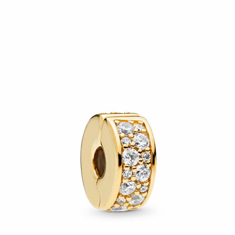 Pandora Shine™ Shining Elegance Clip Charm Gold Egypt BQ1920583